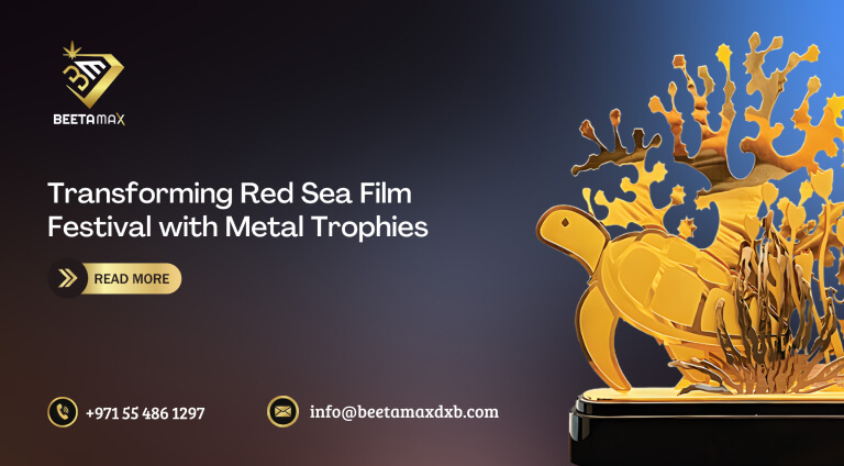 Transforming Red Sea Film Festival with Metal Trophies