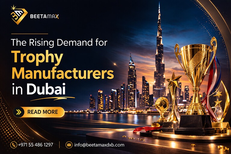 Trophy manufacturer in dubai