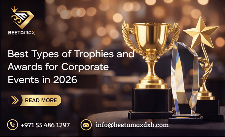 Awards and trophies in dubai