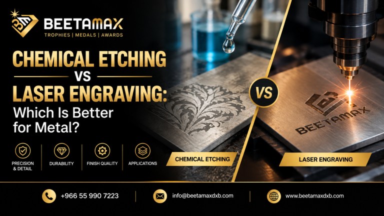 Chemical Etching vs Laser Engraving