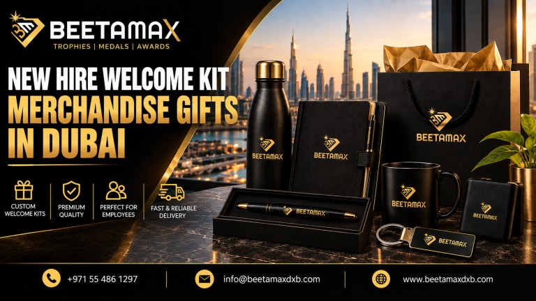 New hire welcome kit merchandise gifts in Dubai by Beetamax